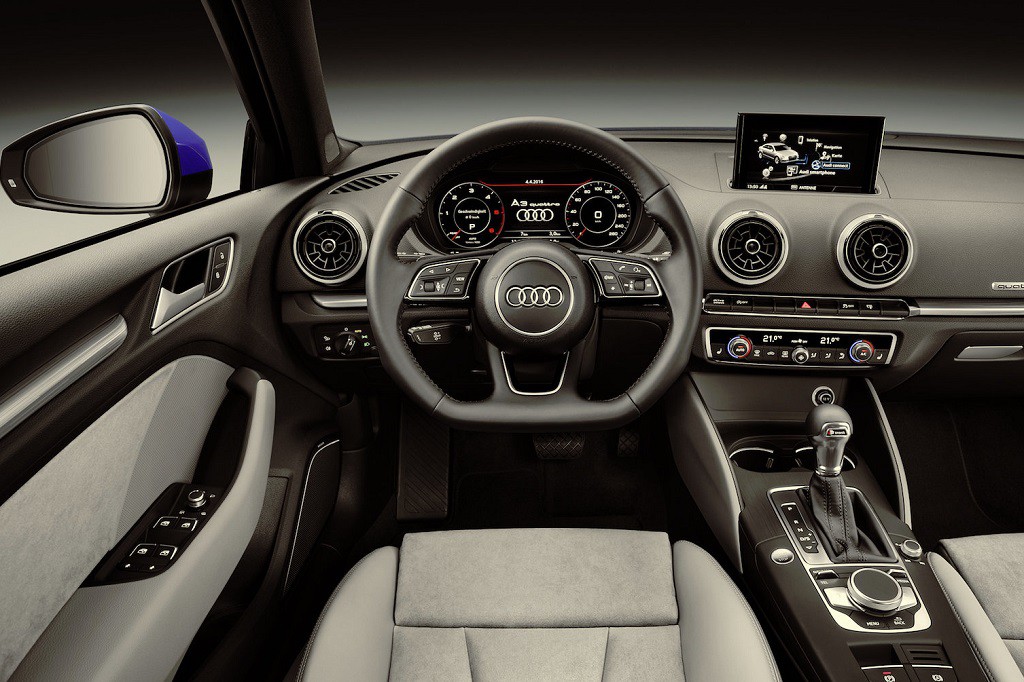 Audi A3 Sedan Facelift Interiors
