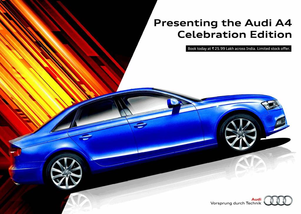 Audi A4 Celebration Edition