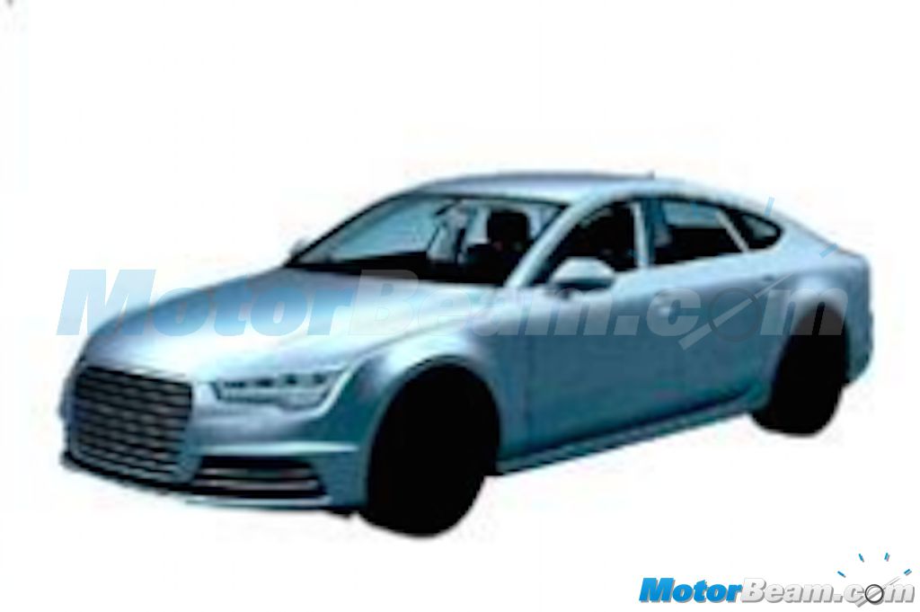 Audi A7 Facelift Patent India