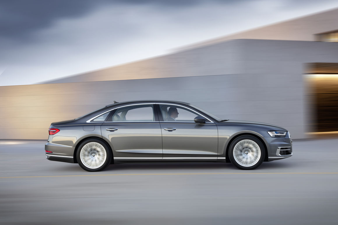 Audi A8L Side