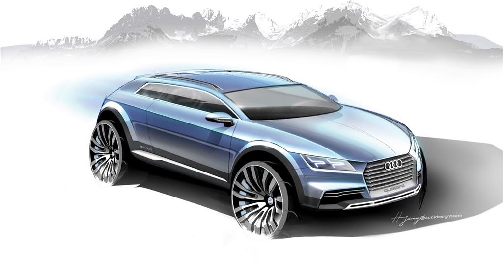 Audi Crossover Concept Unveil