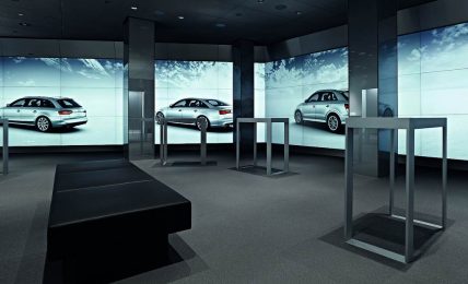 Audi Digital Showroom london
