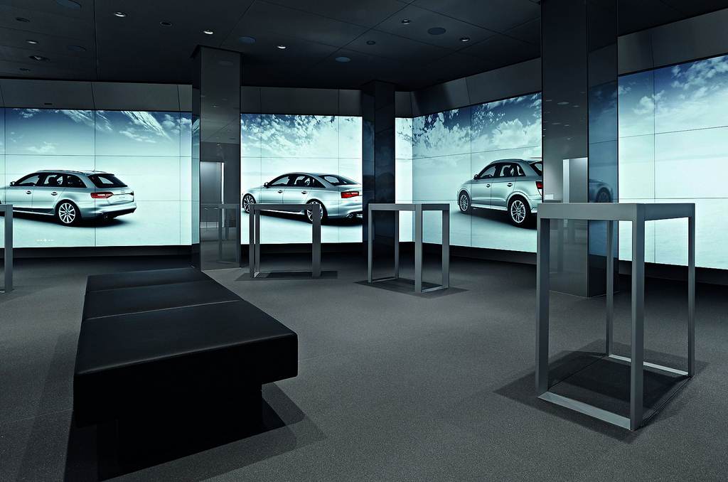 Audi Digital Showroom london