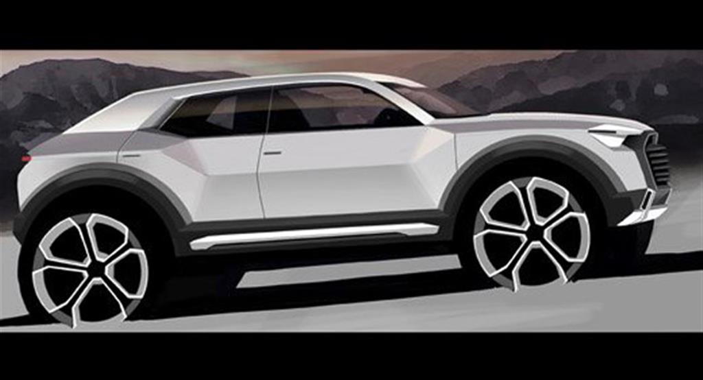 Audi Q1 Sketch