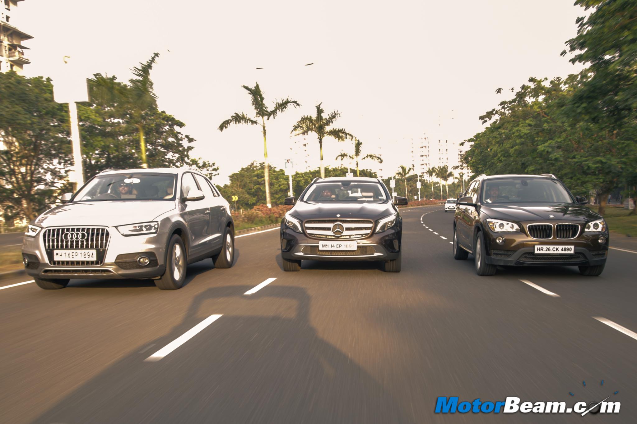 Bmw X1 Vs Audi Q3 Vs Mercedes Gla Shootout Comparison