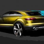 Audi Q4 Concept Sketch Rear