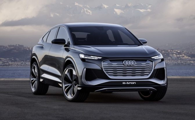 Audi Q4 E Tron Sportback Concept Front