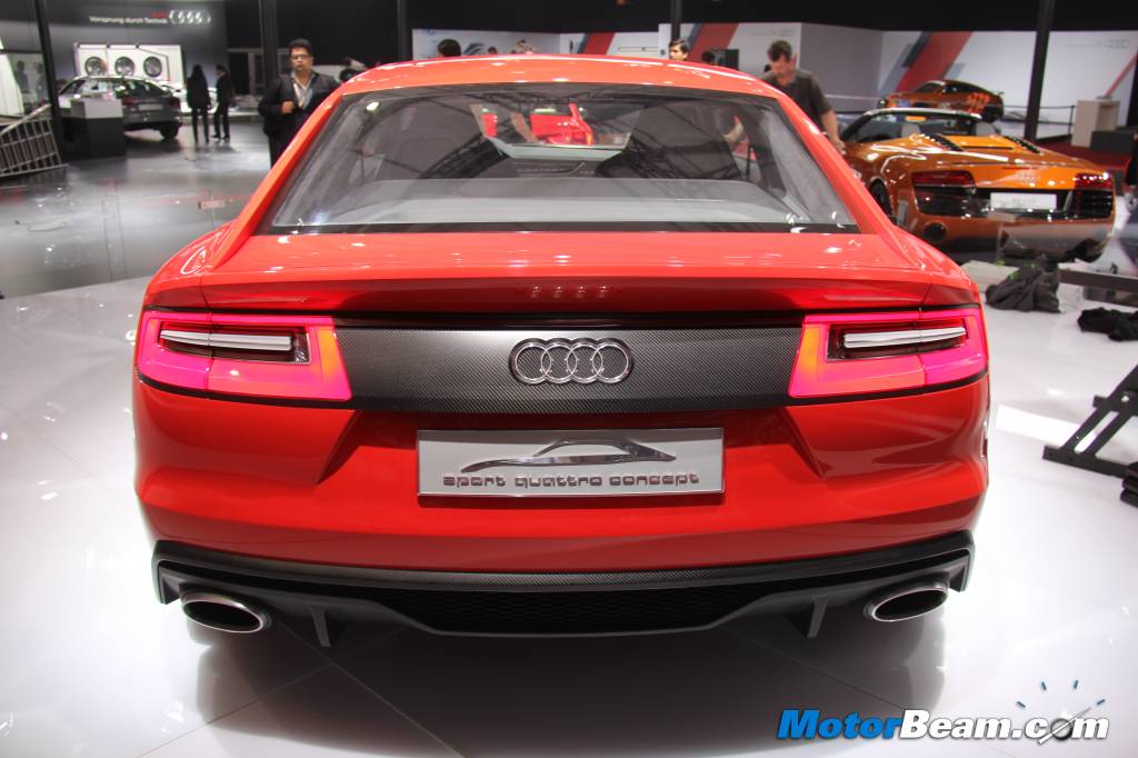 Audi Quattro Concept Display