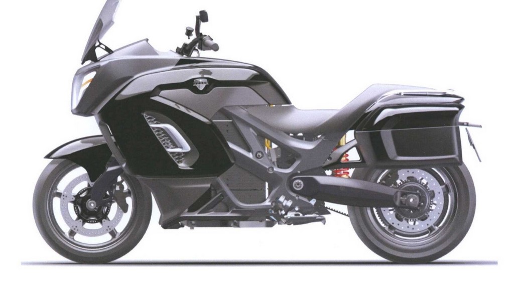Aurus Escort Electric Motorcycle Side