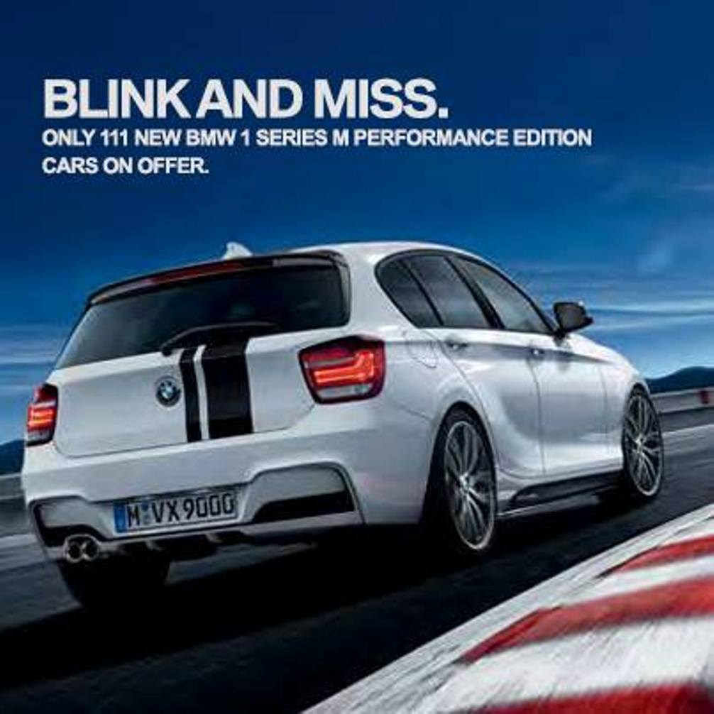 BMW 1-Series M Performance Edition Rear