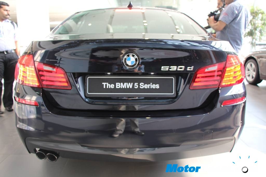 BMW 5 Series Facelift Rear