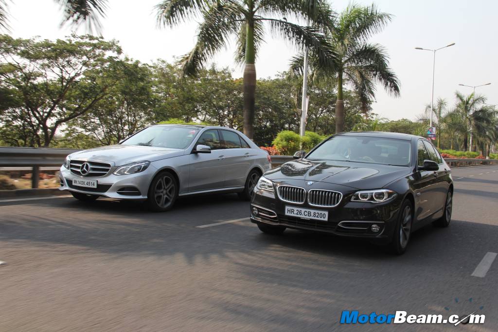 BMW 5-Series vs Mercedes E-Class