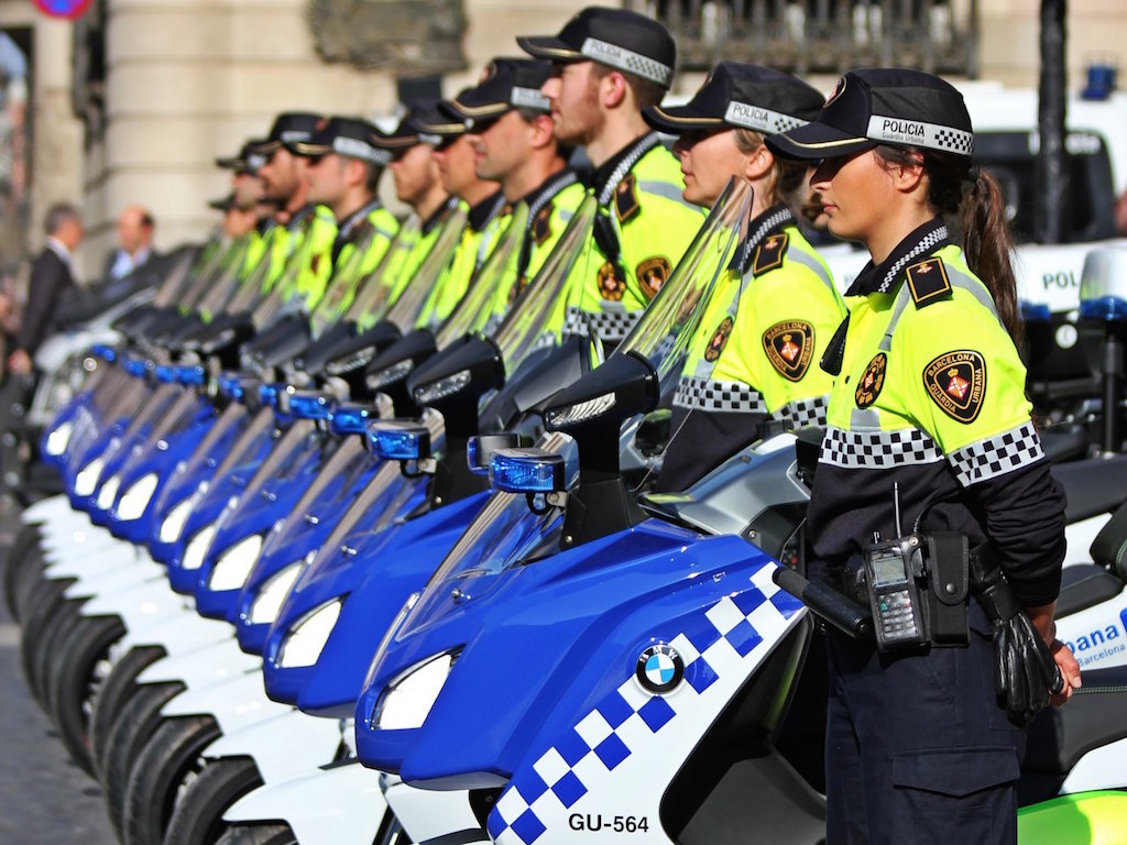 BMW C Evolution Barcelona Police