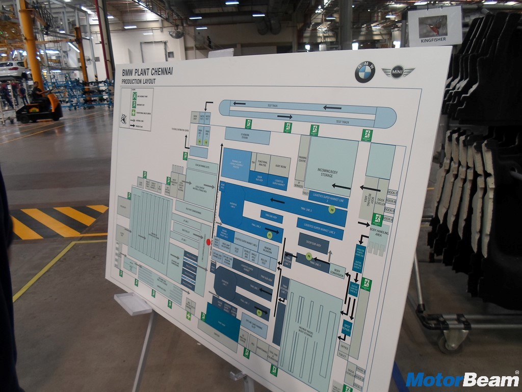 BMW Chennai Plant Layout