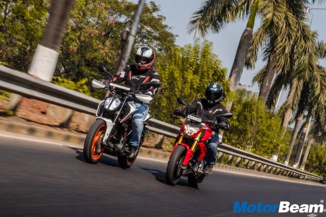 BMW G 310 R vs KTM Duke 390 - Video