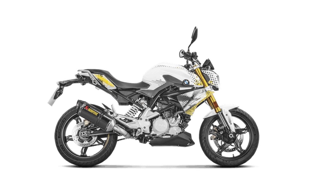 BMW G310R Akrapovic Carbon