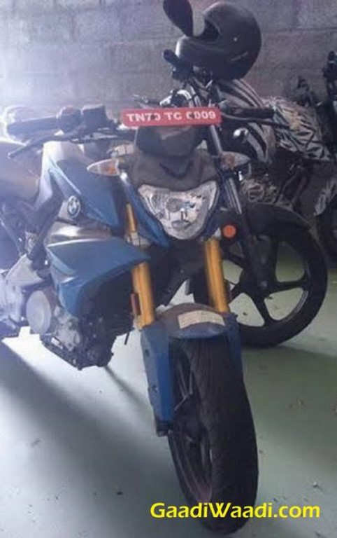 BMW G310R Spied Front