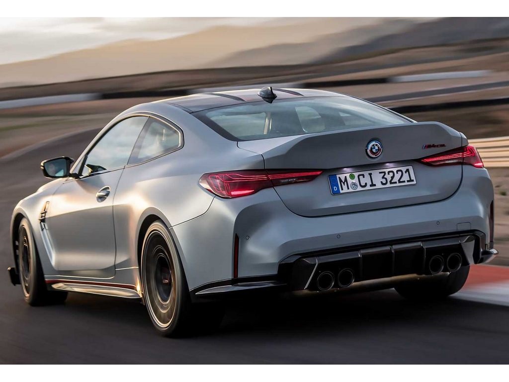 BMW M4 CSL Debut Rear