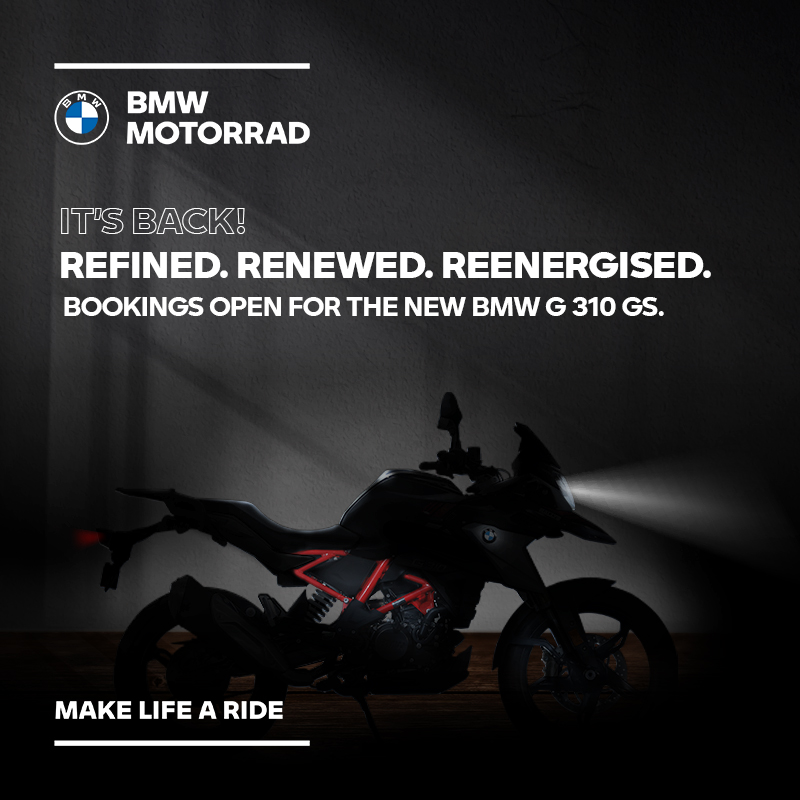 BMW Motorrad BMW G 310 GS Bookings