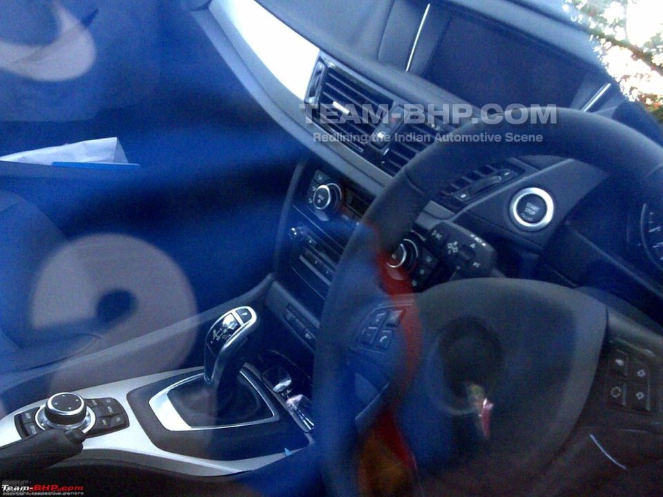 BMW X1 Facelift Interiors Spied