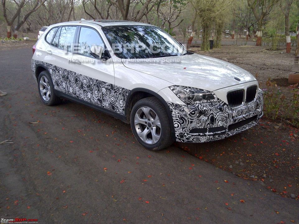 BMW X1 Facelift Spied