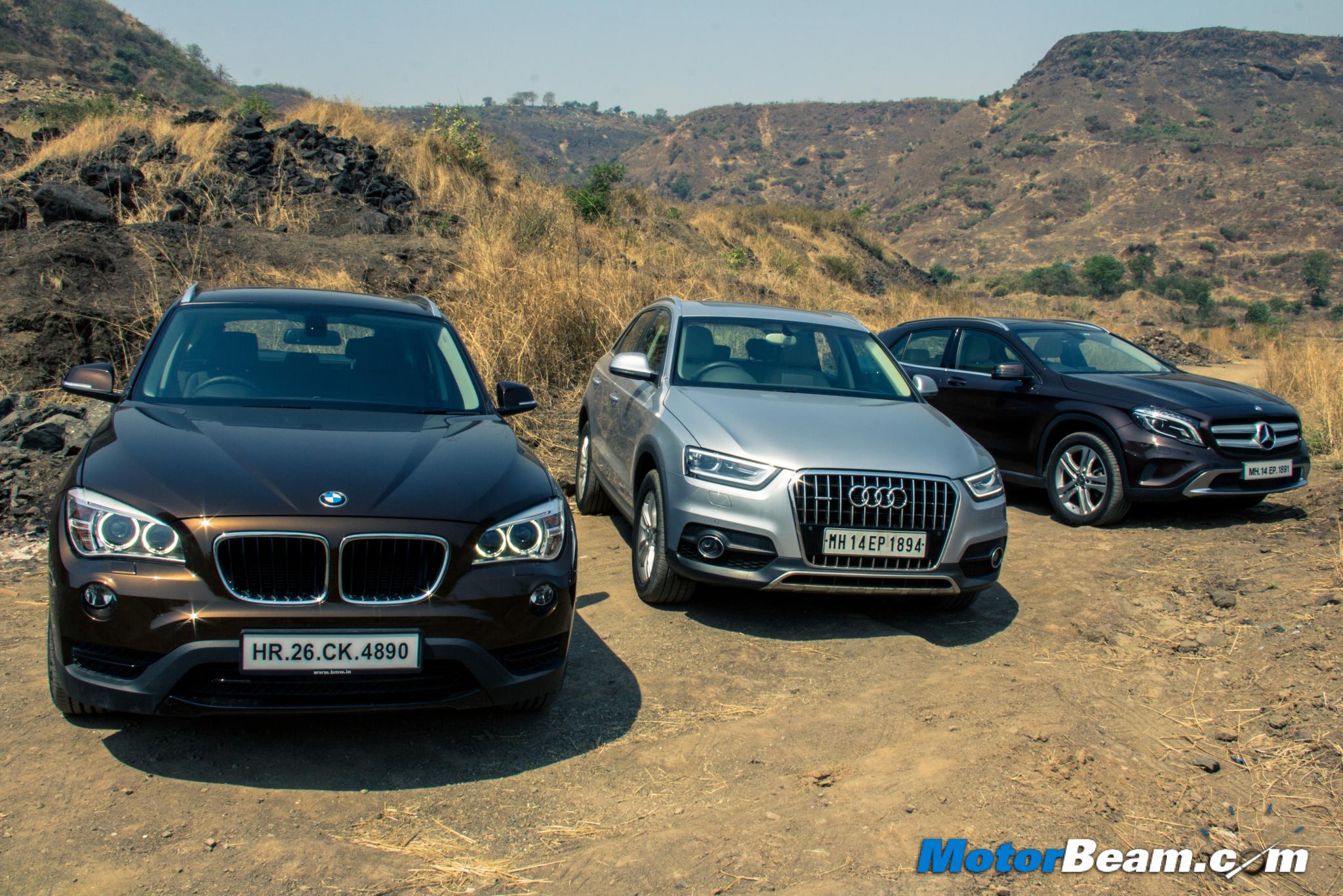 Bmw X1 Vs Audi Q3 Vs Mercedes Gla Shootout Comparison