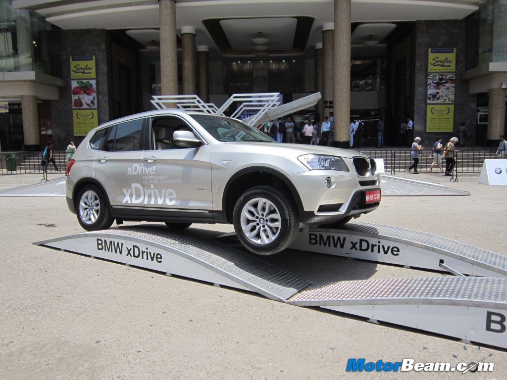 BMW X3 Ramp Climb