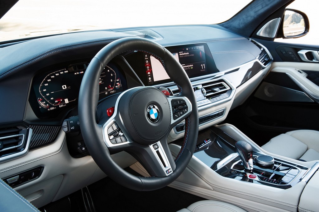 BMW X5 M Competition Dashboard