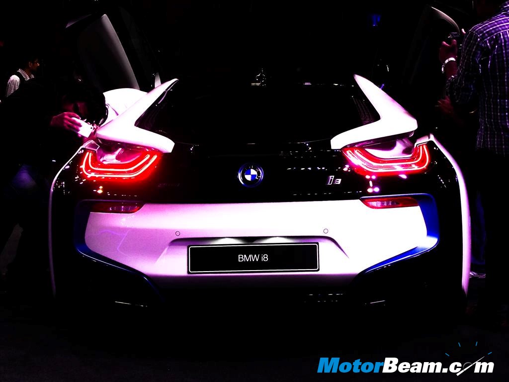 BMW i8 Launch Rear