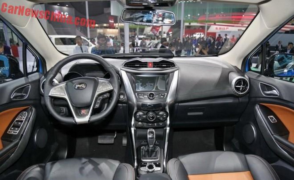 BYD Yuan Hybrid Interior