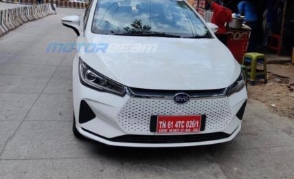 BYD e6 Spied