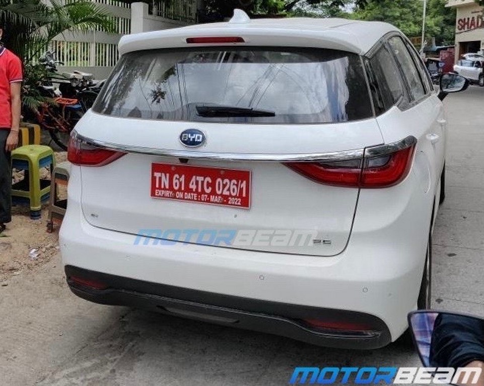 BYD e6 Spied Rear