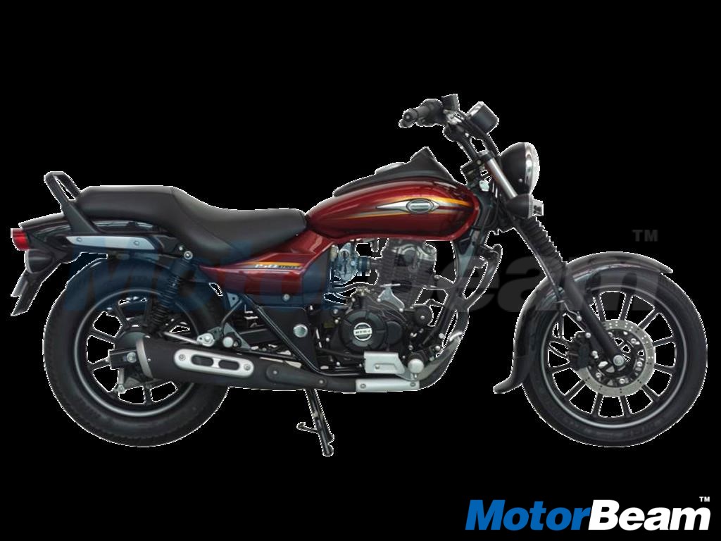 Bajaj Avenger 150 Red Side