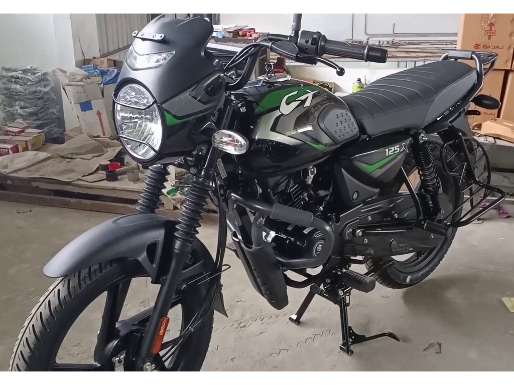 Bajaj CT125X Green Left Front