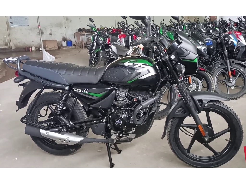 Bajaj CT125X Green Right Side