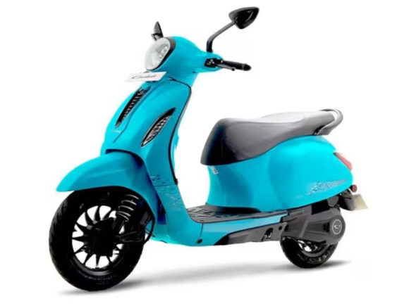 Bajaj Chetak 3001 blue front