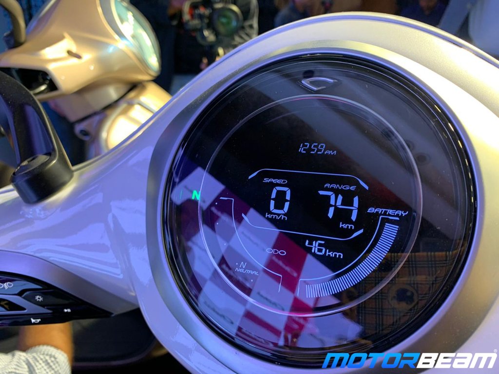 Bajaj Chetak Console