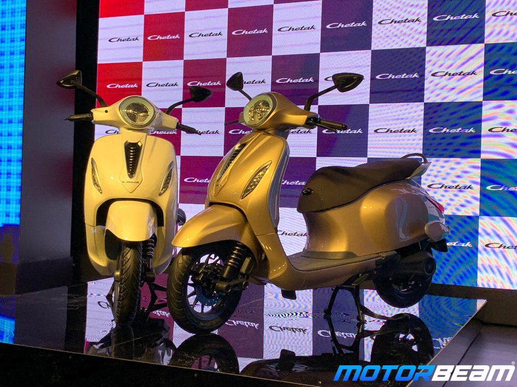 Bajaj Chetak E-Scooter Revealed