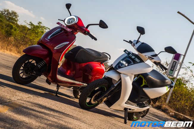 Bajaj Chetak vs Ather 450