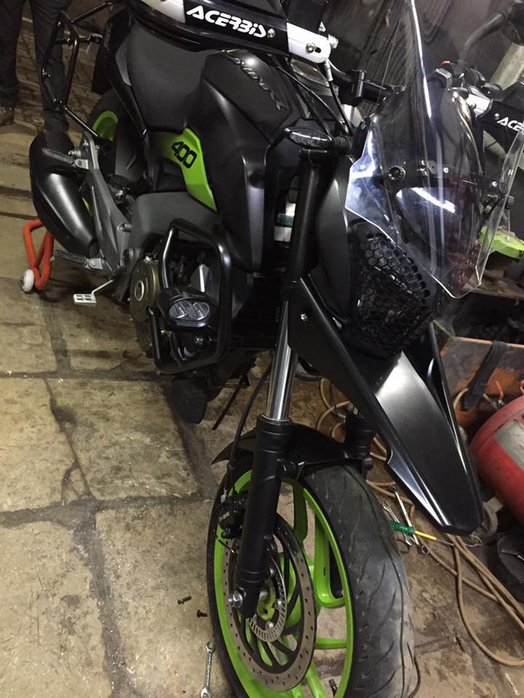 Bajaj Dominar 400 Adventure Front