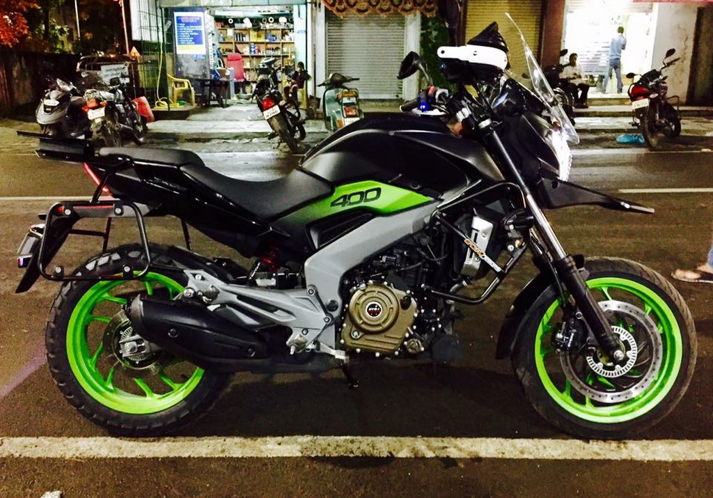 Bajaj Dominar 400 Adventure Side Profile
