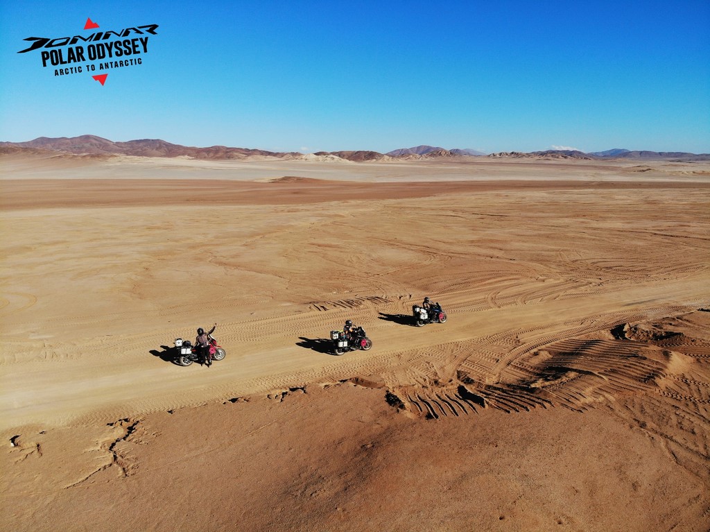 Bajaj Dominar 400 Atacama Desert