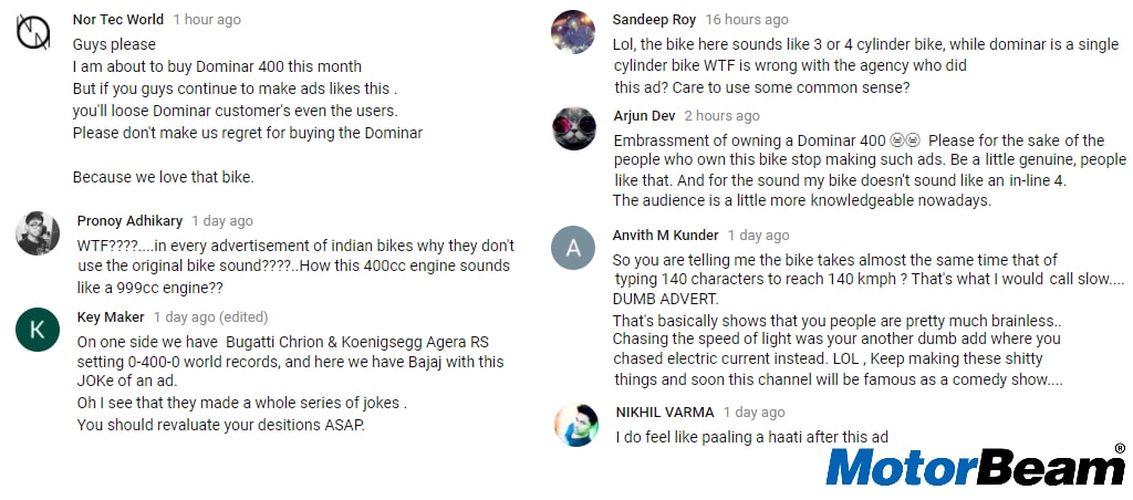 Bajaj Dominar 400 Video Public Reaction