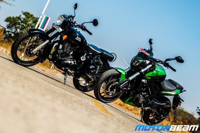 Bajaj Dominar 400 vs Royal Enfield Classic 500 Comparison Review