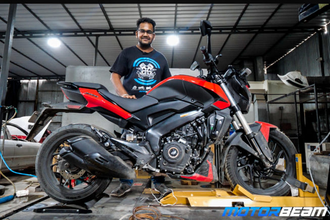 Bajaj Dominar Dyno Test