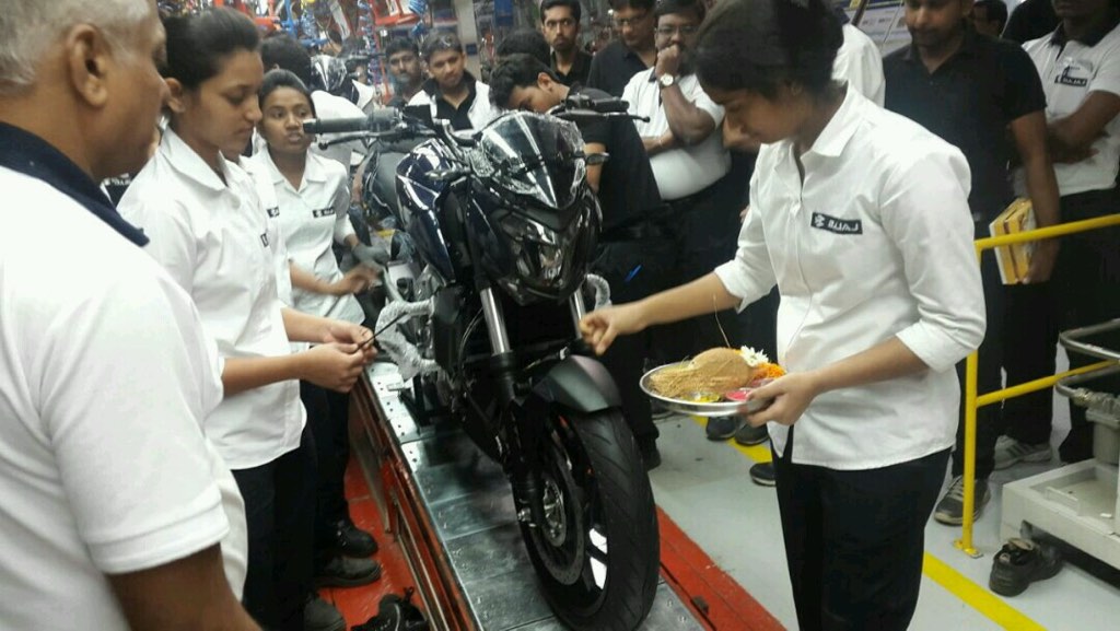 Bajaj Dominar Production