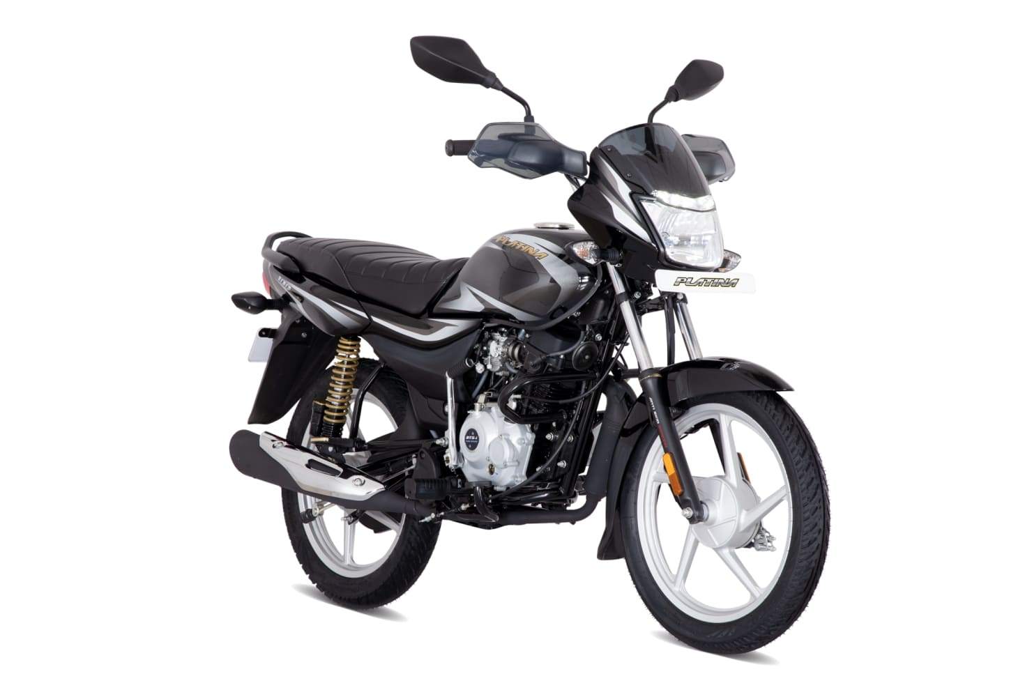 Bajaj Platina 100KS - Ebony Black