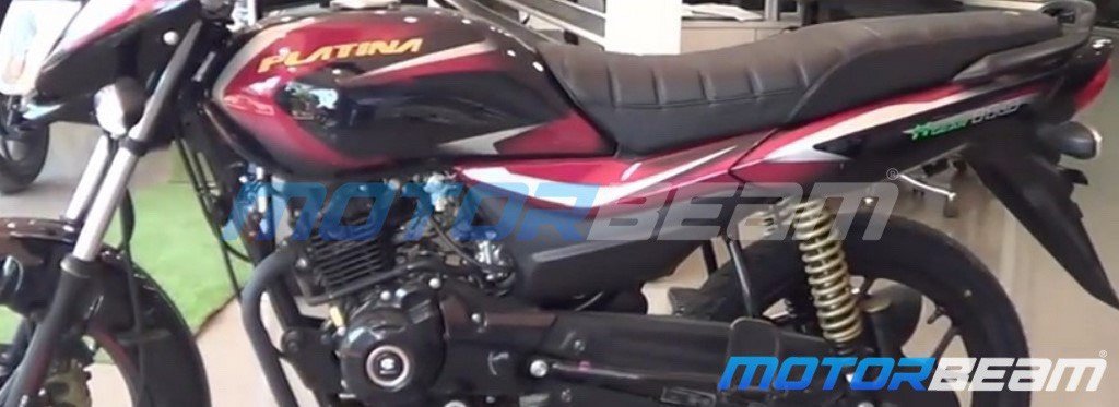 Bajaj Platina 110 H Gear Side