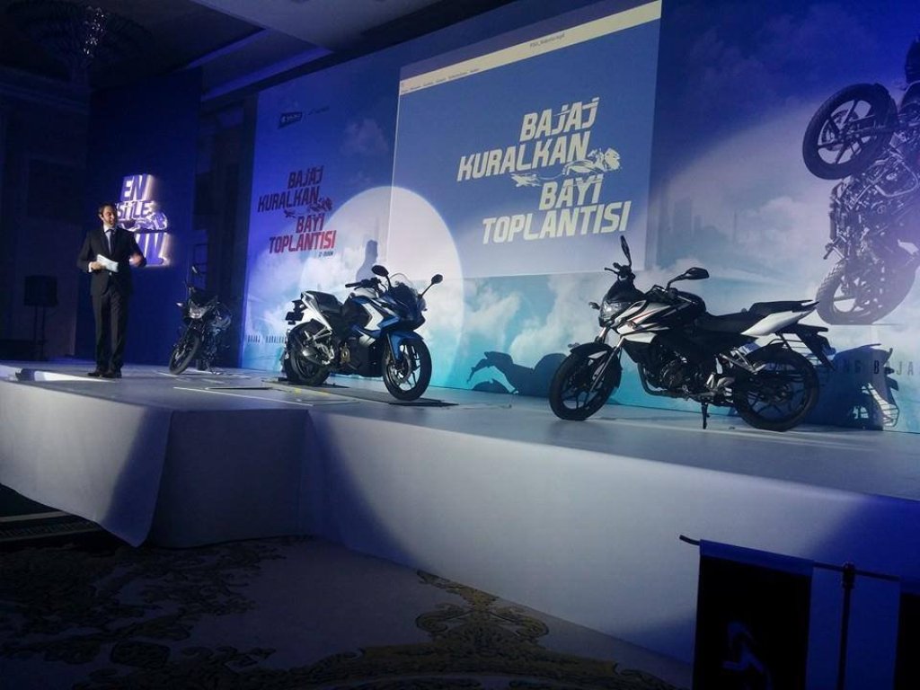 Bajaj Pulsar 150 NS Unveil Turkey