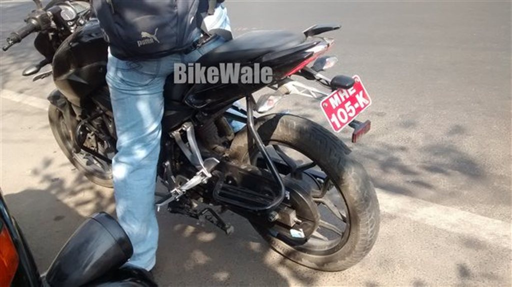 Bajaj Pulsar 150NS Spy Shot Rear